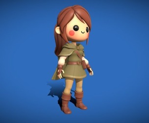 Robina Archer - Medieval Character