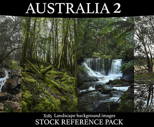 Australian Landscapes 2 - Location background reference pack