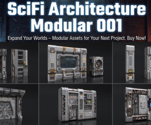 SciFi Architecture Modular 01