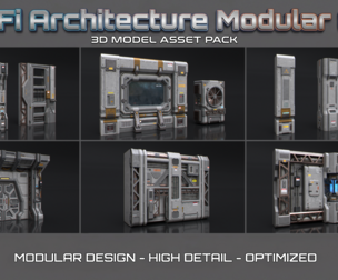 SciFi Architecture Modular 01