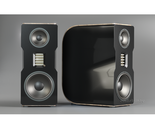 Three-way acoustic system