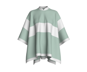 Girls Mandarin Collar Poncho | Marvelous / Clo3d / obj / fbx