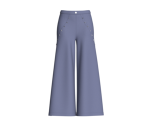 Girls Wide Leg Flare Pant | Marvelous / Clo3d / obj / fbx