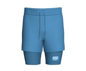 Men Elastic Waistband 2 in 1 Shorts | Marvelous / Clo3d / obj / fbx