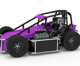 Three Quarter Midget Scale 1:25