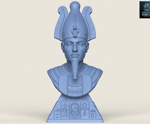 Egyptian God Osiris Bust