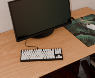 Modern Mechanical Keyboard – High Quality 3D Model