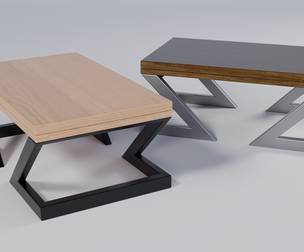 Modern Industrial Coffee Table
