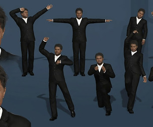 Realistic Young Man in Suit - Fully Rigged 3D Character