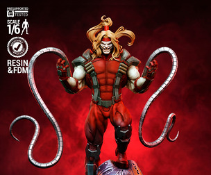 Wicked Marvel June 2026 Term Omega Red Sculpture: Tested and ready for 3D printing (STL FILES)