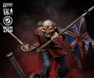 Wicked Music Iron Maiden Sculpture: Tested and ready for 3D printing