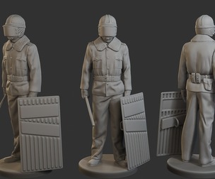 Czech communist riot police CCRP1 001
