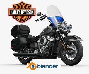 2026 Harley Davidson Heritage Softail Classic Touring Motorcycle Bike
