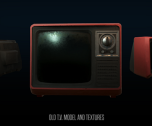 3D Old T.V