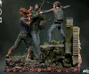 Wicked Video Games Last of Us Diorama: Tested and ready for 3D printing