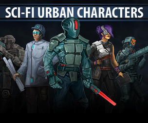 Sci-fi Urban Characters
