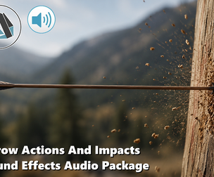 Arrow Actions And Impacts Sound Effects Audio Package
