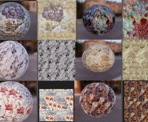 Sci-Fi Ore & Mineral Textures Pack Vol.1 ( Unique PBR Materials)