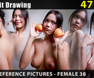 Portrait Drawing | Reference_Pictures_Female_38