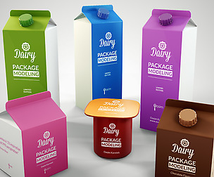 Dairy Products 3d models