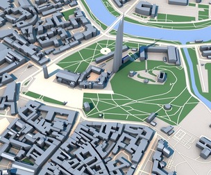 Low Poly St. Anne's Church Lithuania 3D Model