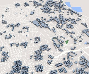Low Poly Alexandria City Egypt 3D Model