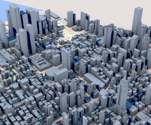 Low Poly New York City USA 3D Model Vol.4