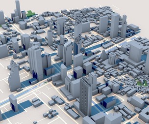Low Poly King Power Mahanakhon Baiyoke Tower II Bangkok Thailand 3D Model
