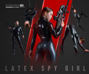 450+ Tactical Spy Girl Reference Pack