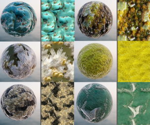 46 PBR Manganese Ore Textures Pack