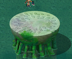 Cartoon version - pool table