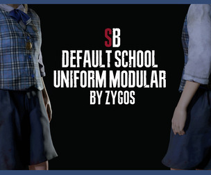 Resident Evil 2 Remake: SB Default School Uniform