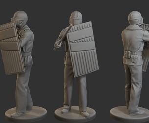 Czech communist riot police CCRP1 007