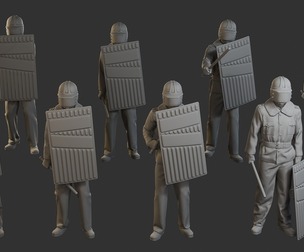 Czech communist riot police CCRP1 Pack1