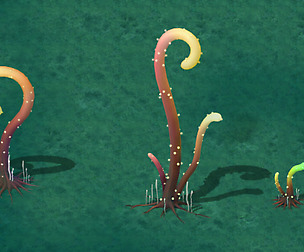 Cartoon version - Striped spore
