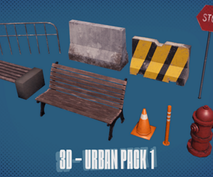 3D Urban Pack 01