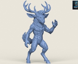 Wild Monster Deer Character