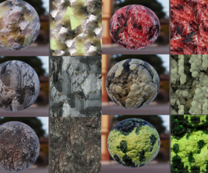 62 PBR Stone & Mineral Textures Pack - 2K Mobile & AAA Ready