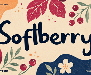 SoftBerry — Playful Handwritten Brush Font