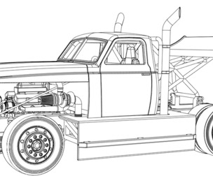 SVF files of Big Rig Racing Semi truck