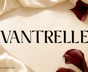 VANTRELLE - Luxury Display Serif Font