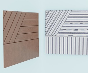 Headboard Bed Random Slat Set