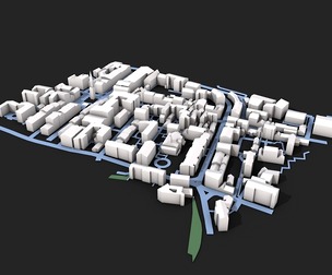 Low Poly City Vol.2 3D Model