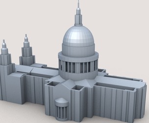 Cathedral 3D Model