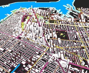 Low Poly Cityscape Vol.6 3D Model