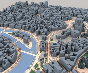 Low Poly Rome, Italy – Detailed 3D City Model