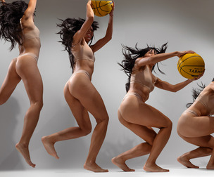 Dynamic Woman in Sequence-Reference Pack For Artists 573 JPEGs