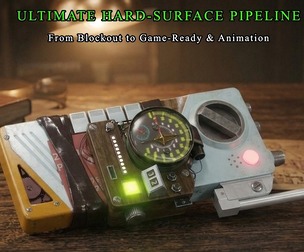 Soviet-Era Military Radio – AAA Game Ready Asset / 3DModel + Full Tutorial