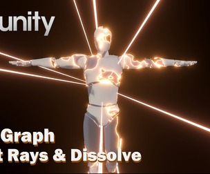 Unity VFX Graph：Light Rays & Dissolve