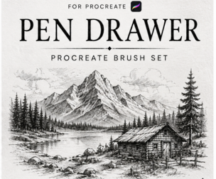 Pen Drawer Procreate Brush Set